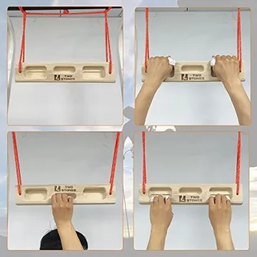 TWO STONES Portable Hangboard for Climbing Training
