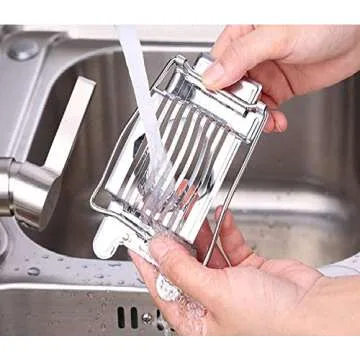 Yangcan0507 Stainless Steel Egg Slicer for Perfect Slices