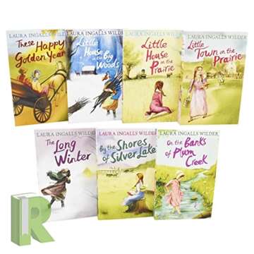 Little House on the Prairie Series 7 Books Collection by Laura Ingalls Wilder