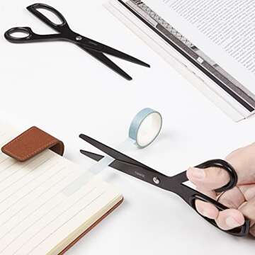 Buy TIANSE 8-inch Titanium Scissors for Home and Office Use