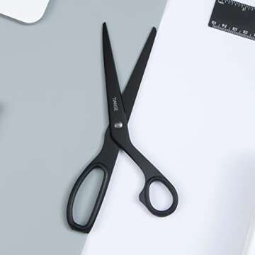 Buy TIANSE 8-inch Titanium Scissors for Home and Office Use