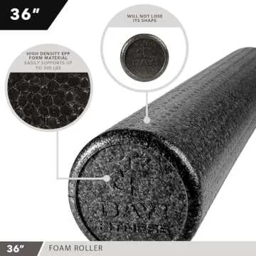 High Density Muscle Foam Rollers for Pain Relief and Recovery