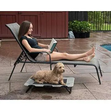 Lifestyle Pet Cot Elevated Bed for Indoor & Outdoor Use