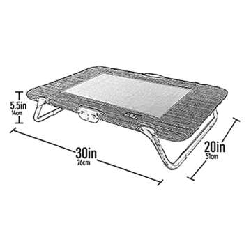 Lifestyle Pet Cot Elevated Bed for Indoor & Outdoor Use