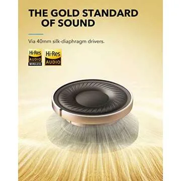 Soundcore by Anker Life Q35 Multi Mode Active Noise Cancelling Bluetooth Headphones with LDAC for Hi Res Wireless Audio, 40H Playtime, Comfortable Fit, Clear Calls, for Home, Work, Travel