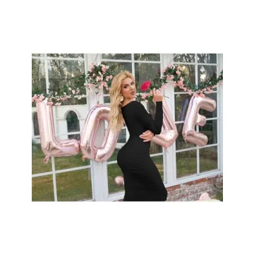 BEAGIMEG Sexy Bodycon Midi Dress for Parties and Clubs