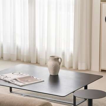 LB2 Rustic Large Ceramic Vase, Zen Style vase, 10.6" Tall Terra Cotta Pitcher Vase, Distressed Farmhouse Decor, Pottery Decorative Flower Vase for Home Decor