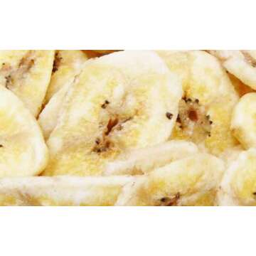 Healthy & Delicious Unsweetened Banana Chips – 1 Pound Bag