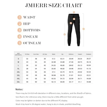 JMIERR Men's Corduroy Cargo Pants - Casual Joggers