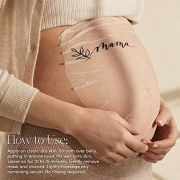 Evereden Soothing Belly Mask for Hydrating Pregnancy Skin