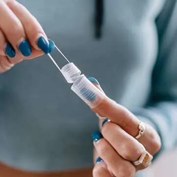 Gimme Beauty - Elastic Stacks - Clear Elastic Hair Ties - Non-Slip Rubber Bands & Braid Accessories - No Tearing, Ripping + Easy for Travel - Clear (320 Count)