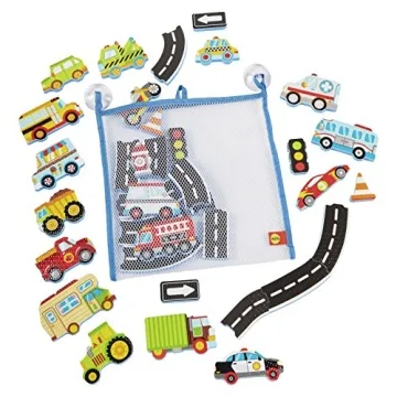 Alex Bath Beep Beep Stickers for Fun Bath Time