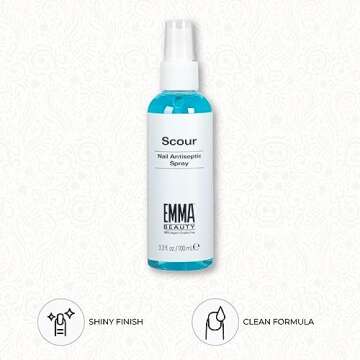 EMMA Beauty Nail Antiseptic Spray - Vegan & Cruelty-Free