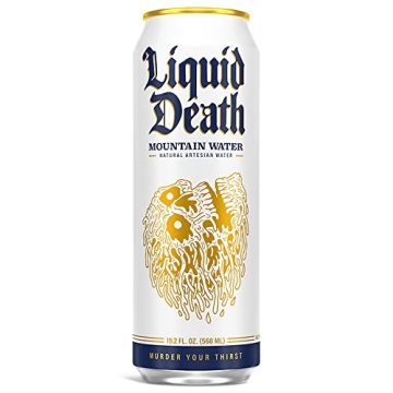 Liquid Death Still Mountain Water 8-Pack Cans 19.2oz