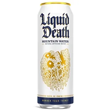 Liquid Death Still Mountain Water 8-Pack Cans 19.2oz
