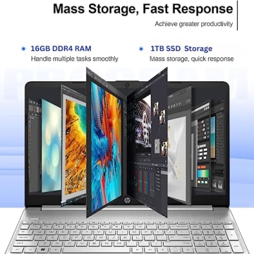 HP Pavilion Touchscreen Laptop with 16GB RAM