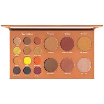 Black Radiance Limited Edition Bold and Sexy Palette - Vibrant Colors for Flawless Looks