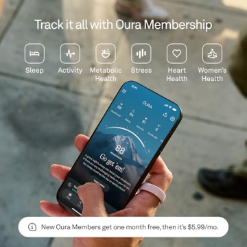 Oura Ring 4 Ceramic - Health Smart Ring in Petal Color