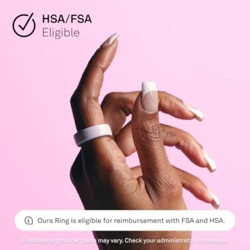 Oura Ring 4 Ceramic - Health Smart Ring in Petal Color