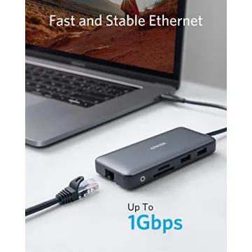 Anker 553 USB-C Hub 8-in-1 Adapter with Dual 4K HDMI