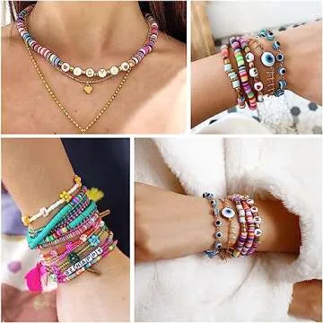 500pcs Acrylic Vowel Letter Beads for Jewelry Making