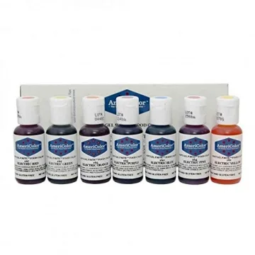 AmeriColor Electric Soft Gel Paste Color Kit for Baking