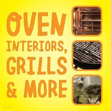 Goo Gone Oven and Grill Cleaner - 14 Ounce - Removes Tough Baked On Grease and Food Spills Surface Safe