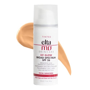 EltaMD UV Glow Tinted Sunscreen SPF 36 for Glowy Skin