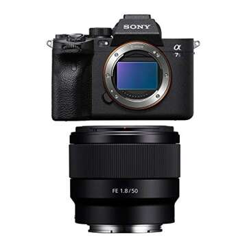 Sony Alpha a7S III Mirrorless Digital Camera with 50mm Full Frame Prime Lens Bundle (6 Items)