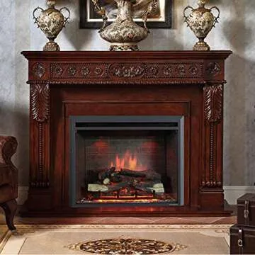 PuraFlame Western Electric Fireplace Insert for Cozy Ambiance