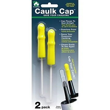 Caulk Cap CCY-2, 2-Pack Easy Caulk Preservation