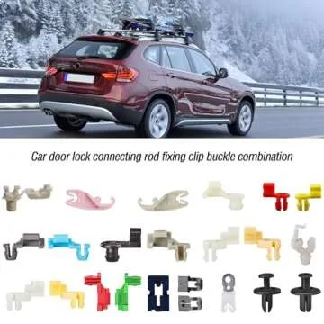 274Pcs Door Lock Rod Clips for Vehicles - Durable & Versatile
