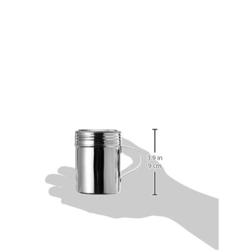 Versatile Winco 10 Oz. Stainless Steel Dredge for Kitchens