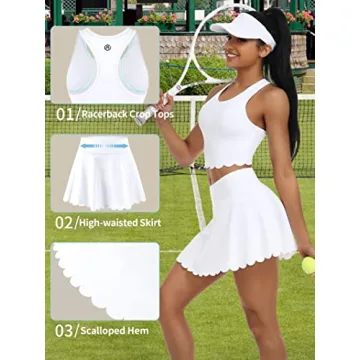 Racerback Exercise Workout Dress for Active Women