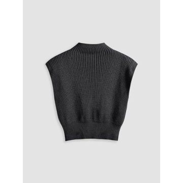 CIDER Women’s Mock Neck Sleeveless Sweater Vest for All Occasions