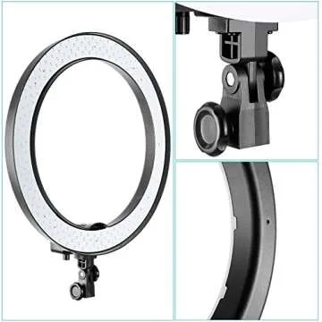 Neewer Ring Light Kit: 18-inch Dimmable LED for Photography