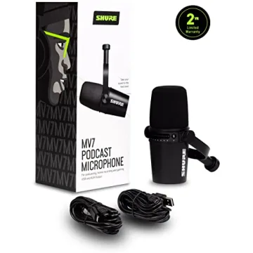 Shure MV7: Ultimate Mic for Podcasting & Streaming