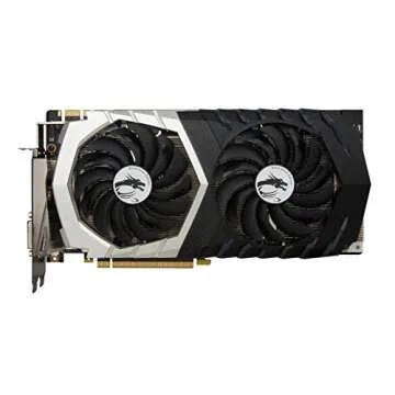 MSI Gaming GeForce GTX 1070 8GB GDDR5 SLI DirectX 12 VR Ready Graphics Card (GTX 1070 Quick Silver 8G OC)