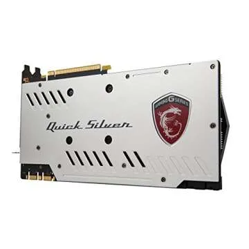 MSI Gaming GeForce GTX 1070 8GB GDDR5 SLI DirectX 12 VR Ready Graphics Card (GTX 1070 Quick Silver 8G OC)