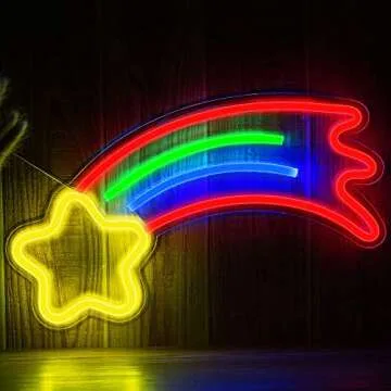 Meteor Neon Lights for Home and Party Decor