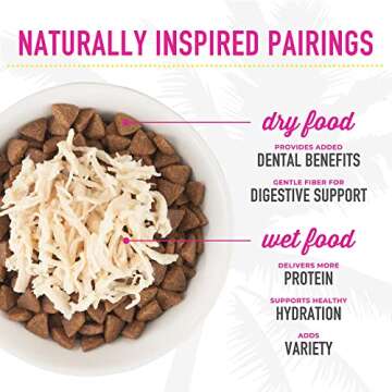 Tiki Cat After Dark, Velvet Mousse, Variety Pack, Grain & Potato Free Formula, with High Protein & Nutrient Dense Blended Irresistible Organ Meat, 2.8 oz. Pouch (Pack of 12)