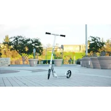 Razor A5 DLX Kick Scooter for Kids Ages 8+ - 8" Urethane Wheels, Foldable, Anti-Rattle Handlebars, F...