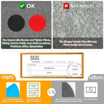 81 Pcs Carpet Spots Markers Floor Dots Carpet Circles Carpet Markers for Classroom Elementary School...