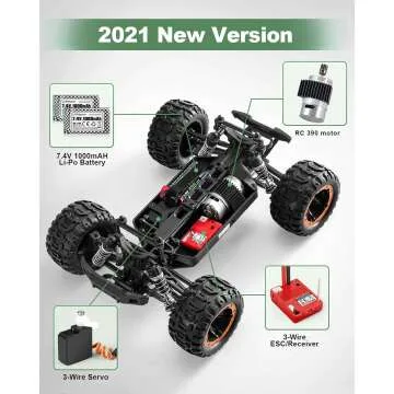HAIBOXING 16889 High-Speed 1:16 RC Off-Road Car