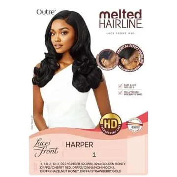 Outre Melted Hairline Lace Front Wig Frontal Effect