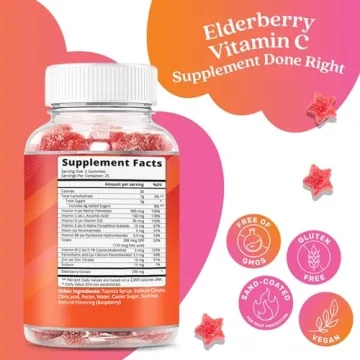 Immune Support BeLive Elderberry Gummies - Vegan & Sugar Free