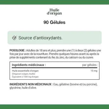 Nature's Bounty Oil of Oregano 1500 mg 90 Liquid Softgels (Packaging May Vary)