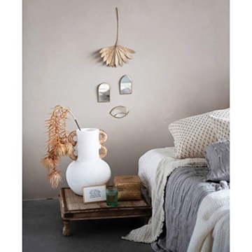 Creative Co-Op Cotton Stitched Bed Cover Set for Queen