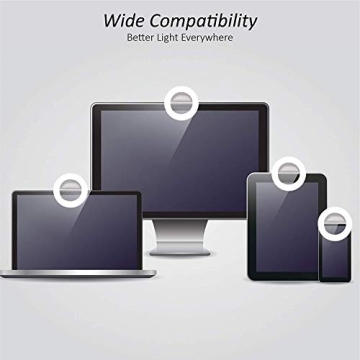 Rechargeable Selfie Ring Light for Photography and Videos