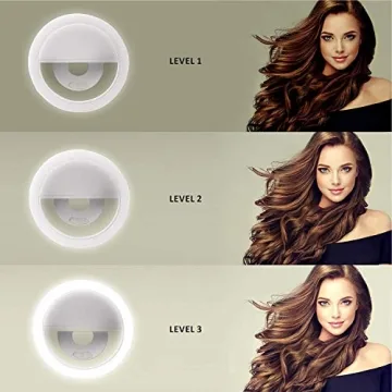 Rechargeable Selfie Ring Light for Photography and Videos